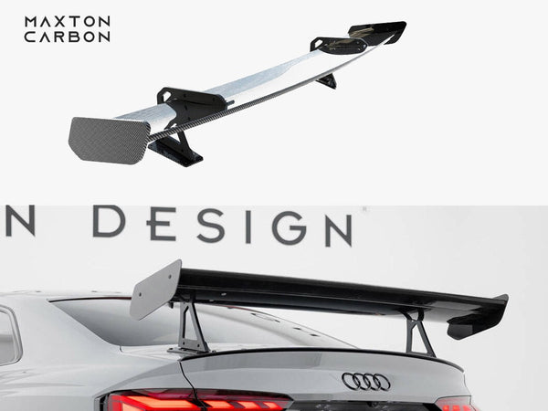 Audi - A5 / A5 S Line / S5 / RS5 Coupe F5 / F5 Facelift: Maxton Carbon Spoiler With Upper Swan Mounting