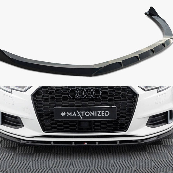 Audi - A3 Sedan 8V Facelift: Maxton Front Splitter