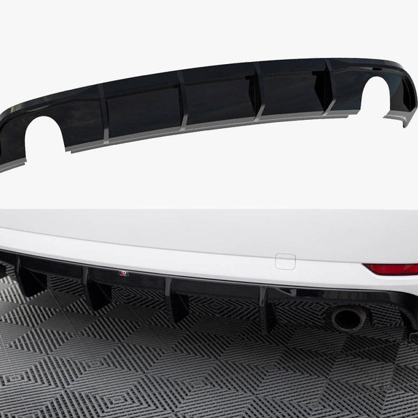 Audi - A3 Sedan 8V Facelift (Version with single exhaust tips on both sides): Maxton Rear Diffuser
