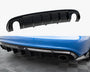 Audi - A4 S Line Sedan / Avant B8 (Version with single exhaust tips on both sides): Maxton Rear Diffuser