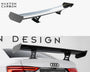 Audi - A3 / A3 S Line / S3 / RS3 Sedan 8V / 8V Facelift: Maxton Carbon Spoiler With Internal Brackets Uprights