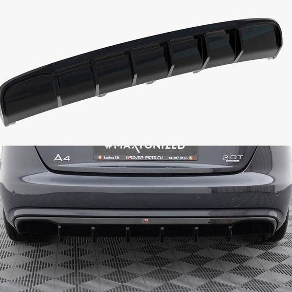 Audi - A4 B8 Facelift (Version without exhausts): Maxton Rear Diffuser