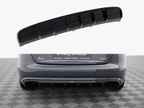 Audi - A4 B8 Facelift (Version without exhausts): Maxton Rear Diffuser