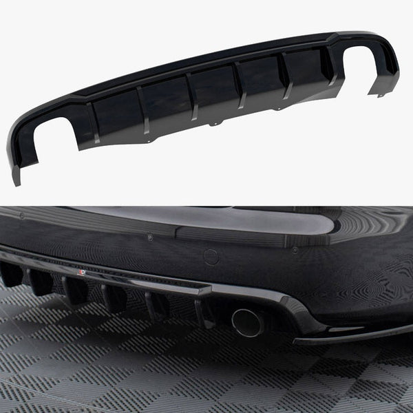 Audi - A4 B8 Facelift (Version with single exhausts on both sides): Maxton Rear Diffuser