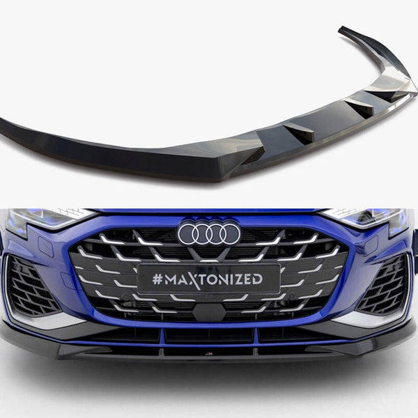 Audi - A3 S Line Sedan / S3 Sedan 8Y Facelift: Maxton Front Splitter V1