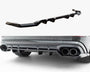 Audi - SQ8 / Q8 S Line MK1 Facelift: Maxton Rear Splitter (Vertical Bars) V2