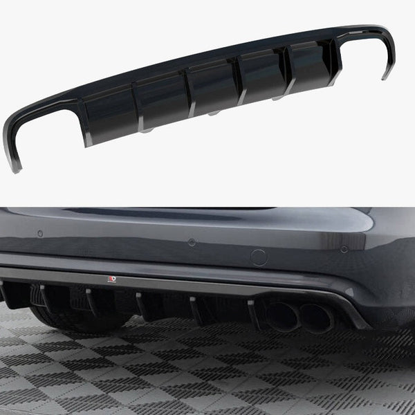 Audi - A4 B8 Facelift (Version with dual exhausts on both sides): Maxton Rear Diffuser