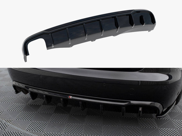 Audi - A4 B8 (Single side dual exhaust version): Maxton Rear Diffuser