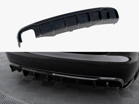 Audi - A4 B8 (Single side dual exhaust version): Maxton Rear Diffuser