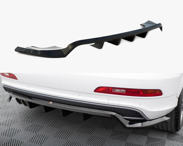 Audi - Q3 S Line 8U: Maxton Rear Splitter (Vertical Bars)