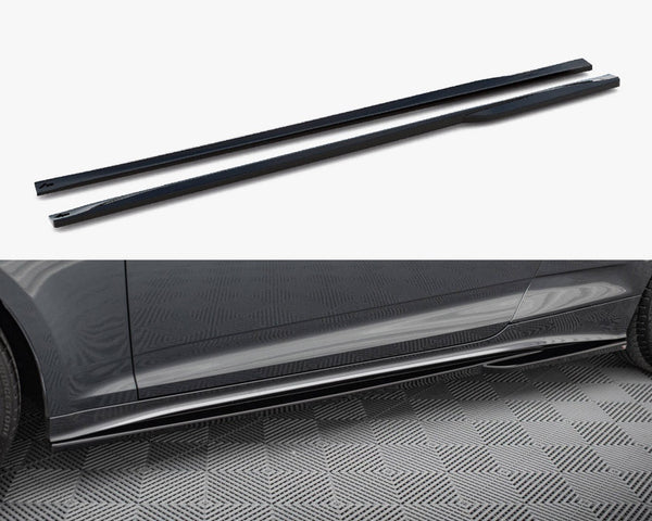 Audi - S5 Coupe / A5 S Line Coupe F5 Facelift: Maxton Side Skirts