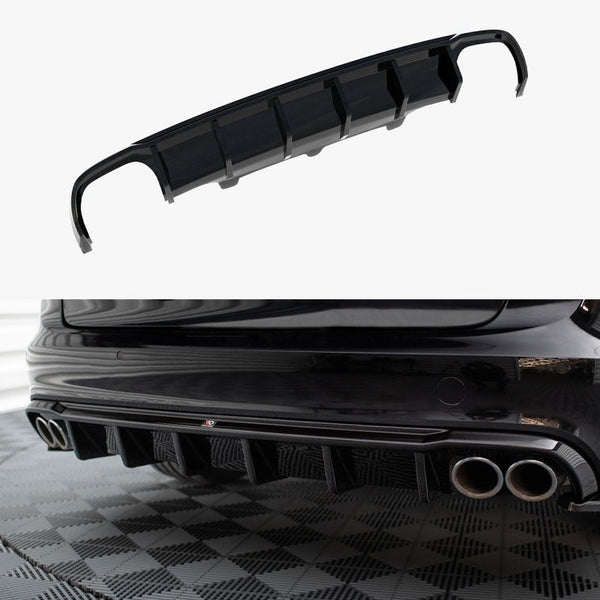 Audi - A6 Sedan / Avant C7 (Version with dual exhausts on both sides): Maxton Rear Diffuser