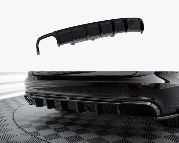 Audi - A6 Sedan / Avant C7 (Single side dual exhaust version): Maxton Rear Diffuser