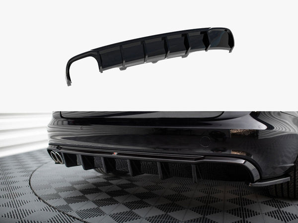 Audi - A6 Sedan / Avant C7 (Single side dual exhaust version): Maxton Rear Diffuser