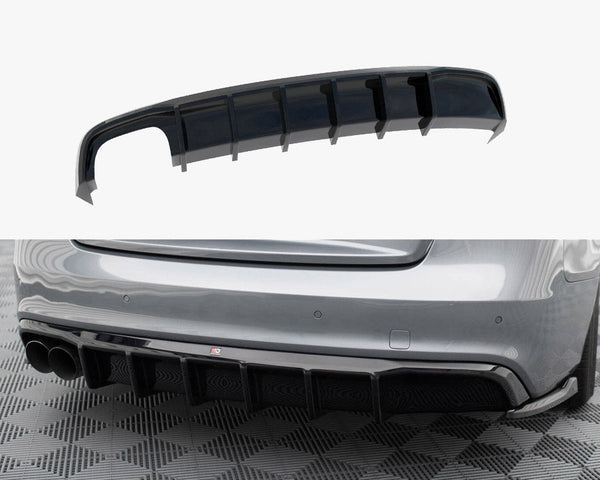 Audi - S5 / A5 S Line 8T Facelift (Single side dual exhaust version): Maxton Rear Diffuser