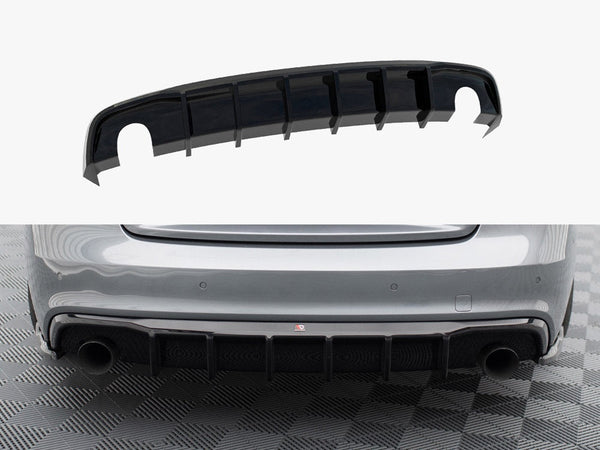 Audi - S5 / A5 S Line 8T Facelift (Version with single exhausts on both sides): Maxton Rear Diffuser
