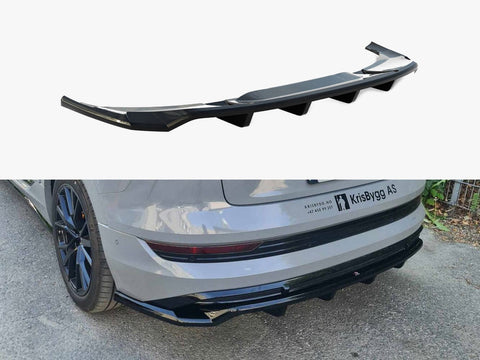 Audi - e-Tron S Line: Maxton Central Rear Splitter (Vertical Bars)