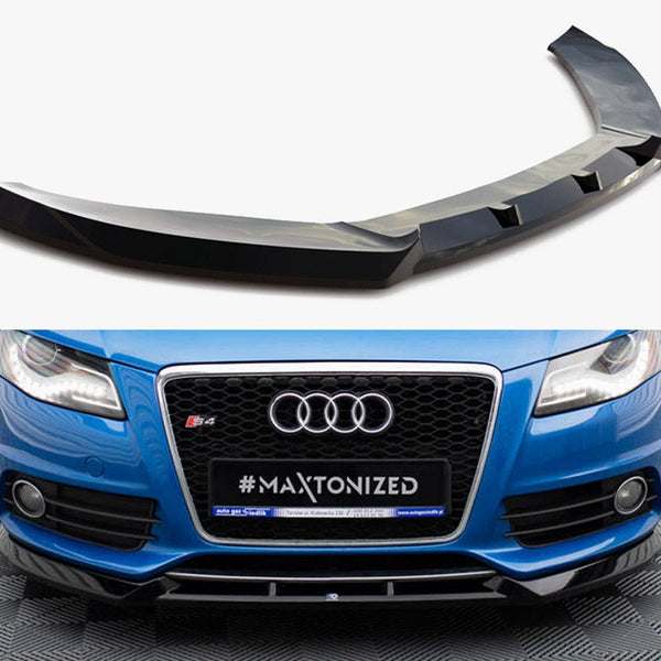 Audi - S4 / A4 S Line B8: Maxton Front Splitter V4