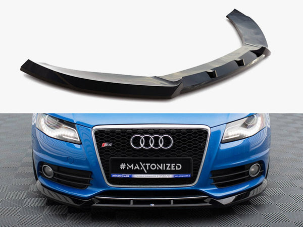 Audi - S4 / A4 S Line B8: Maxton Front Splitter V4