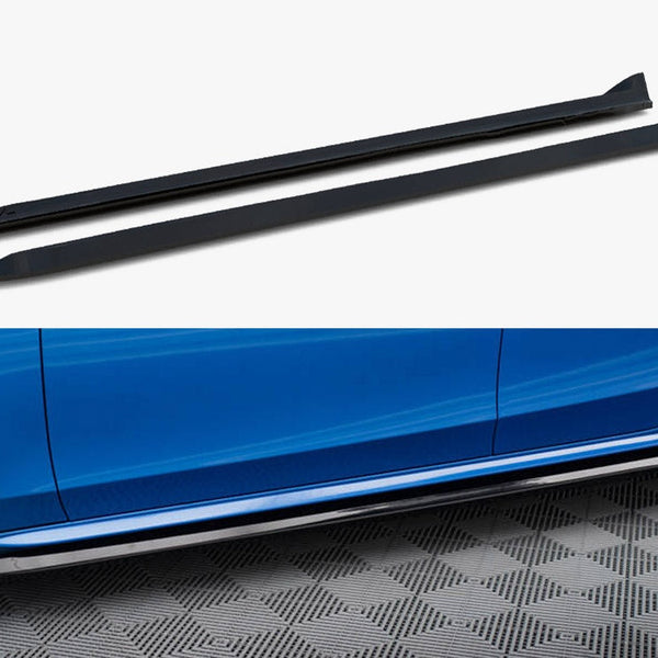 Audi - A4 / A4 S Line / S4 B8: Maxton Side Skirts V4