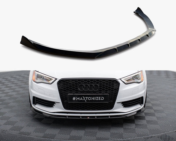 Audi - A3 Sedan 8V: Maxton Front Splitter V1