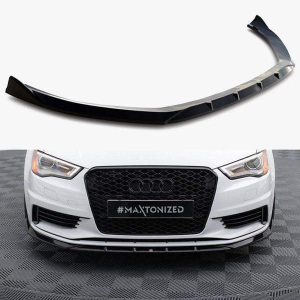 Audi - A3 Sedan 8V: Maxton Front Splitter V1