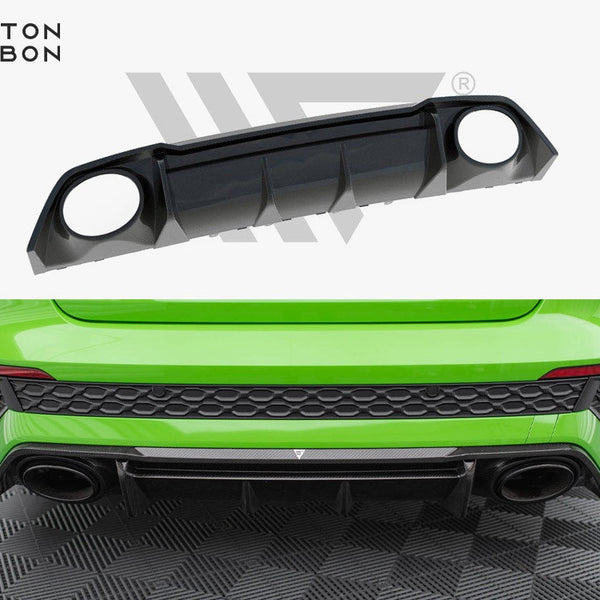 Audi - RS3 8Y: Maxton Carbon Fibre Rear Diffuser