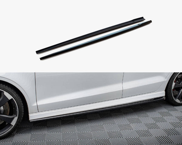 Audi - RS3 Sedan 8V Facelift: Maxton Side Skirts V2