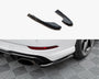 Audi - RS3 Sedan 8V Facelift: Maxton Rear Side Splitters V2