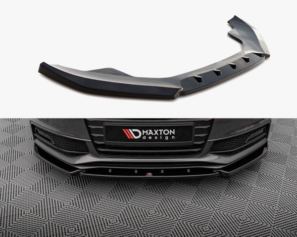 Audi - A4 S Line / S4 B8 Facelift: Maxton Front Splitter V3