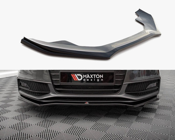 Audi - A4 S Line / S4 B8 Facelift: Maxton Front Splitter V4