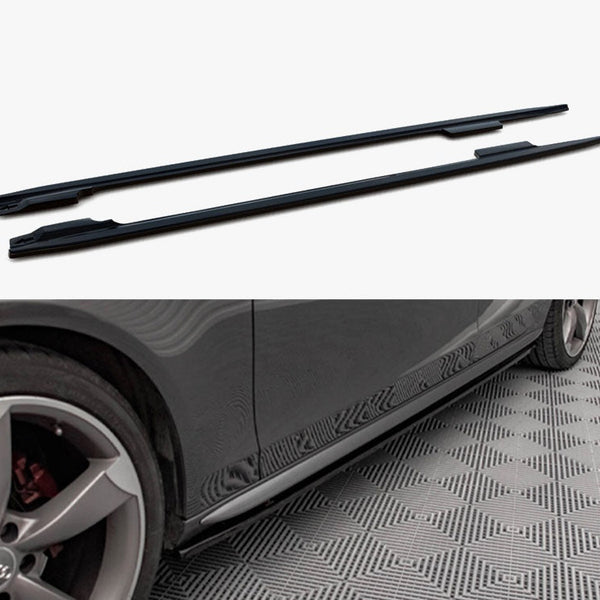 Audi - A4 / A4 S Line / S4 B8: Maxton Side Skirts V2