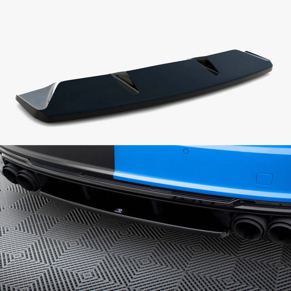 Audi - TT S 8S Facelift: Maxton Central Rear Splitter