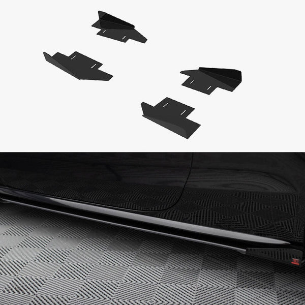 Audi - A5 / A5 S Line / S5 Coupe / Cabrio 8T / 8T Facelift: Maxton Side Flaps