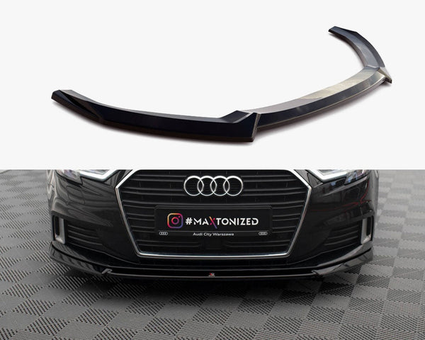 Audi - A3 Sportback 8V Facelift: Maxton Front Splitter V2