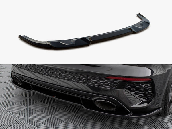 Audi - RS3 Sportback 8Y: Maxton Central Rear Splitter