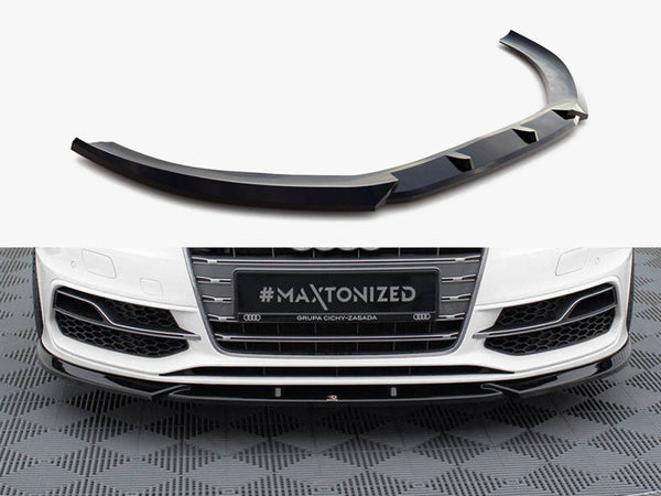 Audi - S3 / A3 S Line Sportback / Hatchback 8V: Maxton Front Splitter V2
