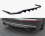 Audi - Q7 MK2: Maxton Central Rear Splitter (Vertical Bars)