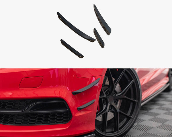 Audi - S3 / A3 S Line 8V Sedan / Cabrio: Maxton Front Bumper Wings (Canards)