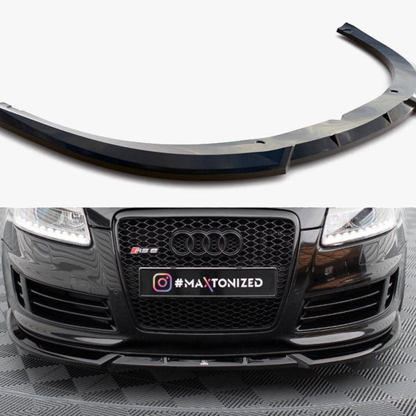 Audi - RS6 Avant C6: Maxton Front Splitter V2