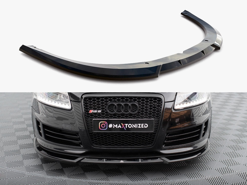 Audi - RS6 Avant C6: Maxton Front Splitter V2