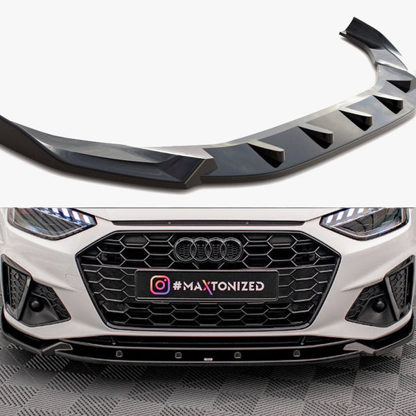 Audi - A4 S Line / S4 B9 Facelift: Maxton Front Splitter V1