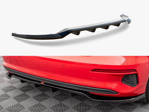 Audi - A3 Sportback 8Y: Maxton Central Rear Splitter (Vertical Bars)