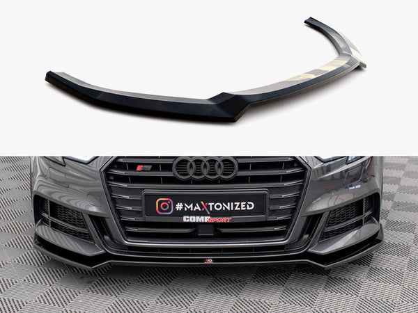 Audi - S3 / A3 S Line Sportback 8V Facelift: Maxton Front Splitter V2