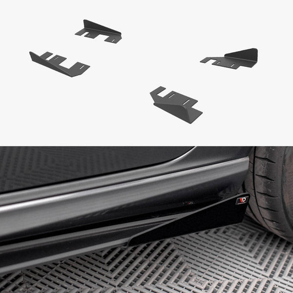 Audi - S3 / A3 S Line Sportback 8V Facelift: Maxton Side Flaps