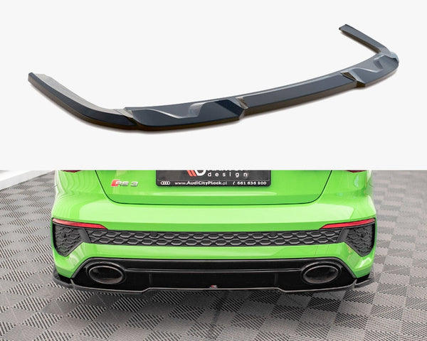Audi - RS3 Sedan 8Y: Maxton Central Rear Splitter