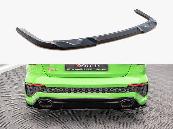 Audi - RS3 Sedan 8Y: Maxton Central Rear Splitter