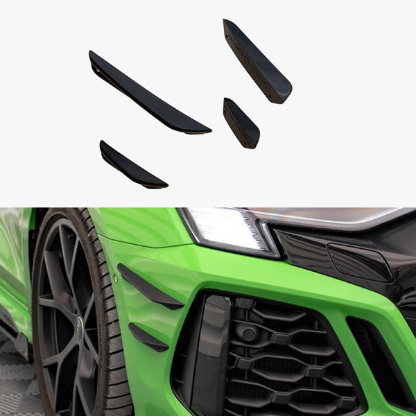 Audi - RS3 8Y: Maxton Front Bumper Wings (Canards)