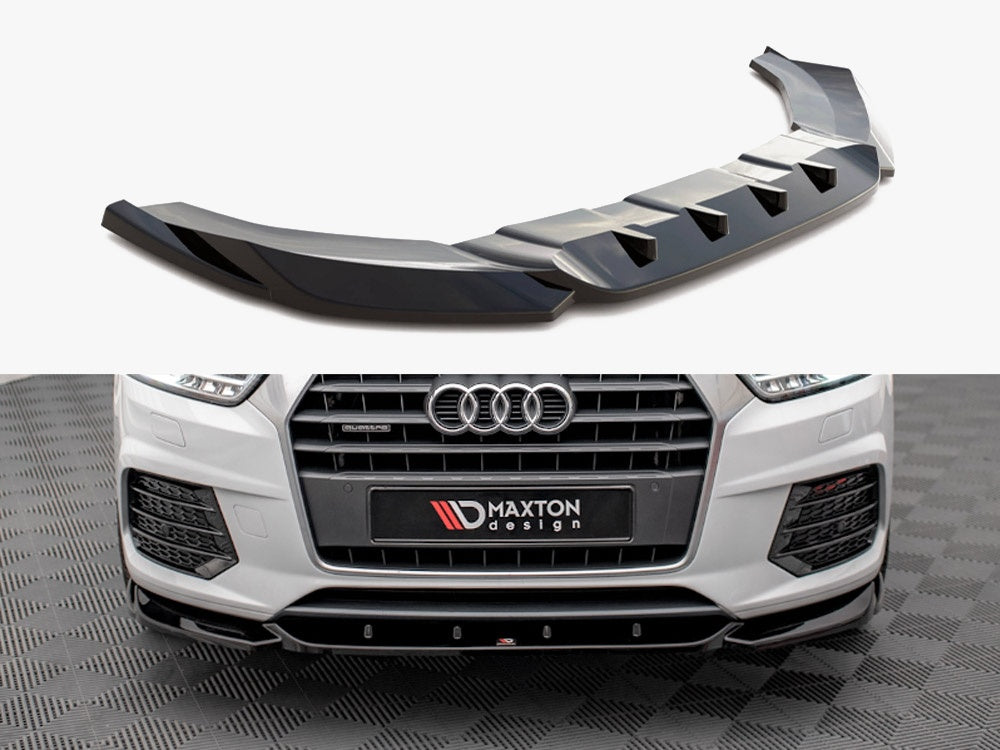 Audi - Q3 Sport 8U Facelift: Maxton Front Splitter V1