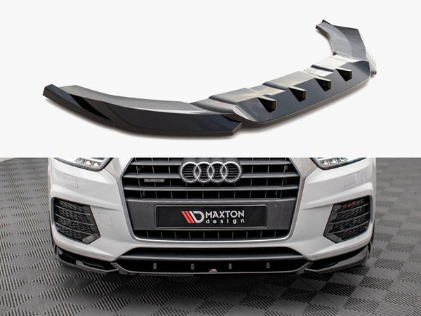 Audi - Q3 Sport 8U Facelift: Maxton Front Splitter V1